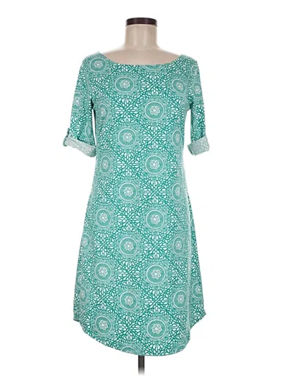 Pre-owned Lola Casual Dress In Teal