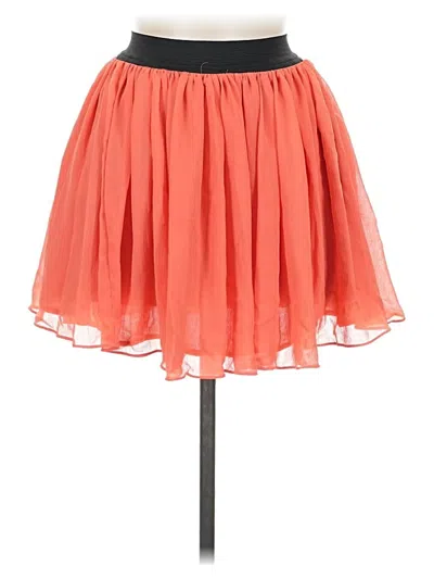 Pre-owned Lola Casual Skirt In Orange
