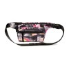 Lola Chakra Metro Womens Adjustable Straps Fanny Pack In Black