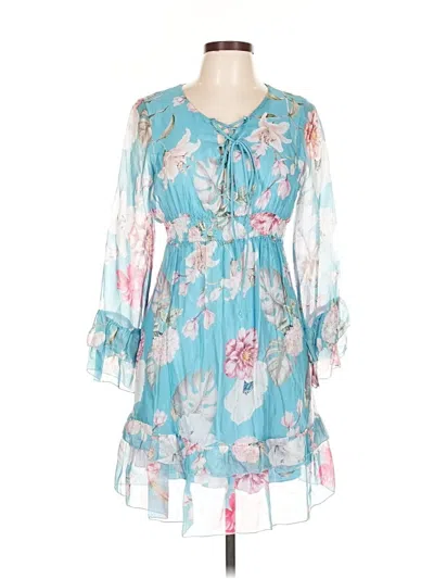 Pre-owned Lola Cocktail Dress In Blue