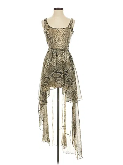 Pre-owned Lola Cocktail Dress In Gold