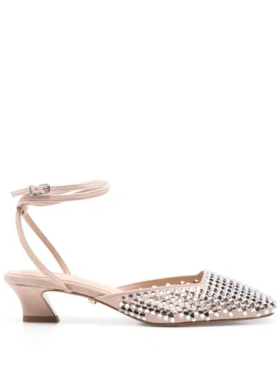 Lola Cruz 35mm Pia Sandals In Beige