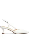Lola Cruz Carmen Pump 85 Pumps In White Leather In White