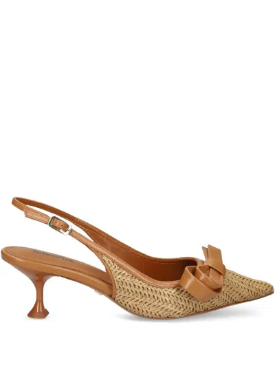 Lola Cruz 55mm Leather Pumps In Multi