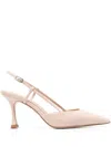 Lola Cruz 75mm Carmen Slingback Pumps In Pink