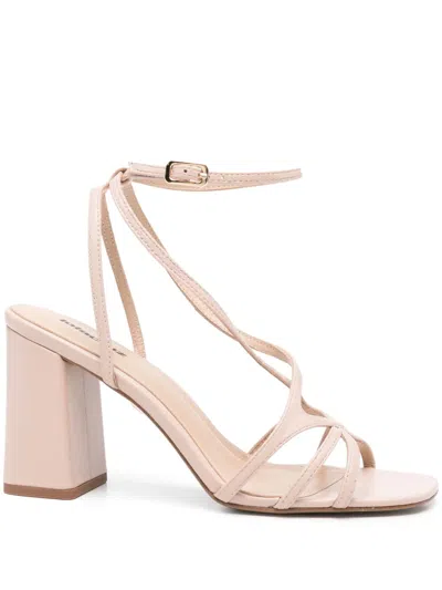 Lola Cruz 85mm Angela Sandals In Pink