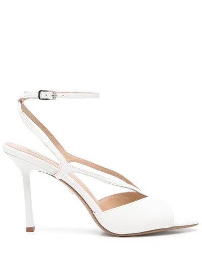 LOLA CRUZ 95MM STREEP SANDALS