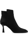 Lola Cruz Amina Pointed-toe Ankle Boots In Black