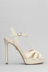 LOLA CRUZ LOLA CRUZ ARIA PLATFORM SANDALS