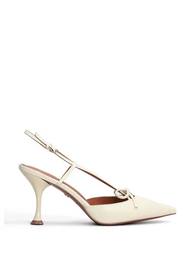 Lola Cruz Audrey Bow-detail Slingback Pumps In Multi