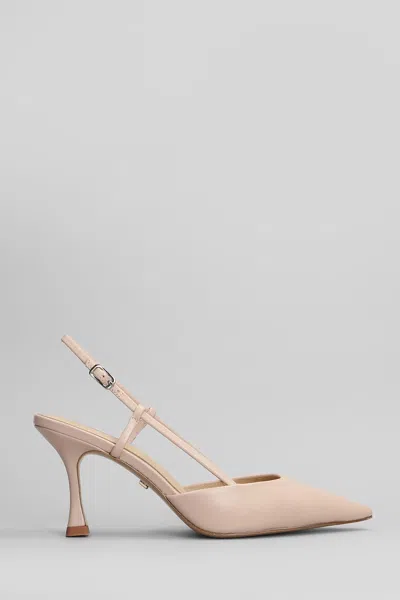 Lola Cruz Carmen Pump 85 Pumps In Powder Leather In White