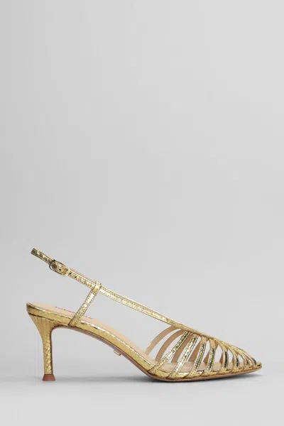 Lola Cruz Diana 65 Sandals In Gold