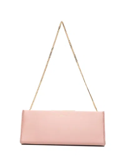 Lola Cruz Écla Chain-strap Clutch Bag In Pink