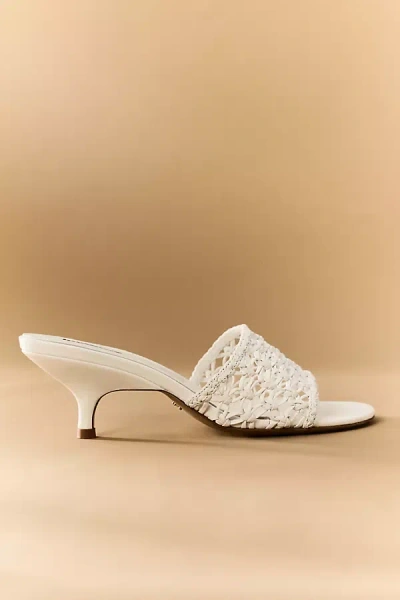 Lola Cruz Gara Heeled Mule Sandals In Multi