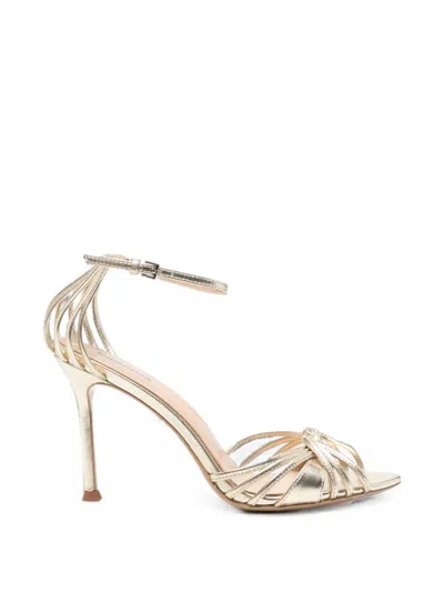 Lola Cruz Heura Strappy Leather Sandals In Multi