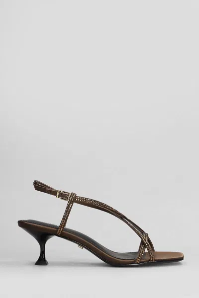 LOLA CRUZ LOLA CRUZ LIBERTY HEEL 55 SANDALS