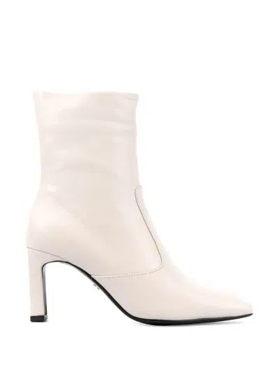 Lola Cruz Luchia Ankle Boots In Neutral
