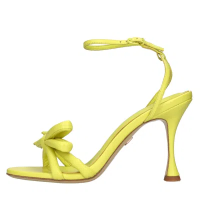 Lola Cruz Sandals Yellow In Giallo Vivaci