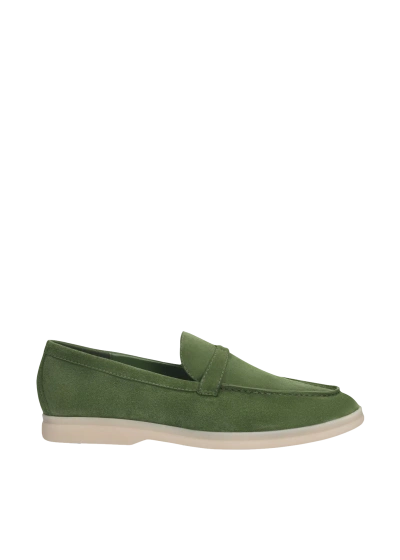 Lola Cruz Shoes Rhodes Loafer In Green