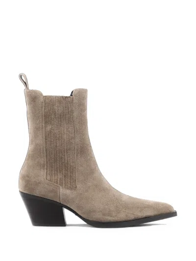 Lola Cruz Solenne Stiefeletten Aus Wildleder In Multi