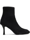 Lola Cruz Stiletto-heel Boots In Black