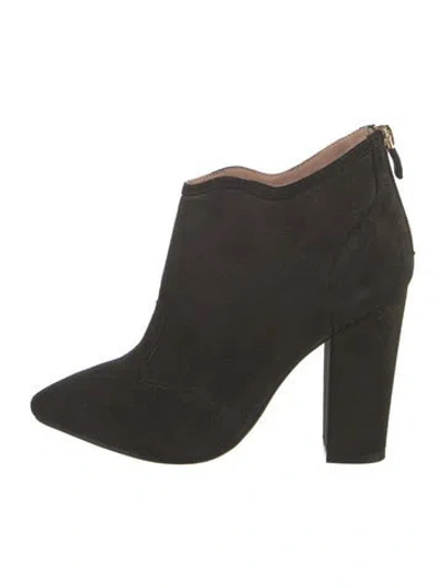 Pre-owned Lola Cruz Suede Boots In Brown