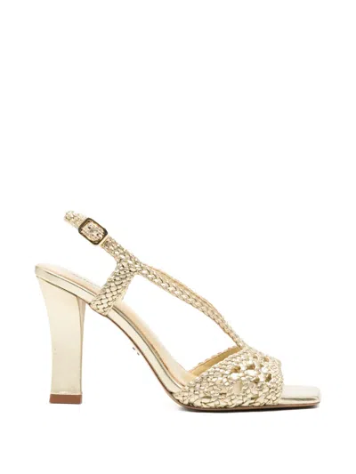 Lola Cruz Tabata Leather Sandals In Multi