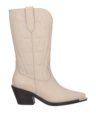 Lola Cruz Woman Knee Boots Blush Size 11 Soft Leather In Pink