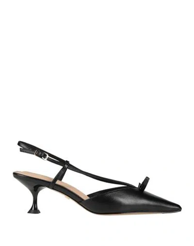 Lola Cruz Woman Pumps Black Size 7 Leather
