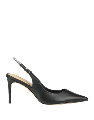 Lola Cruz Woman Pumps Black Size 9 Leather