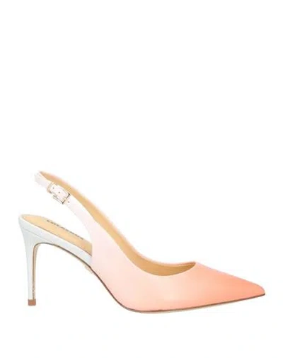 Lola Cruz Woman Pumps Blush Size 7 Leather In Pink