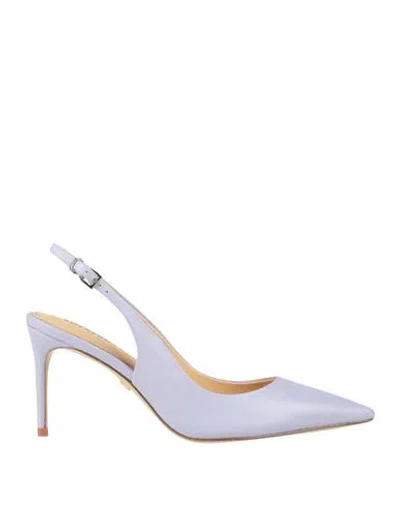 Lola Cruz Woman Pumps Mauve Size 8 Leather In Purple