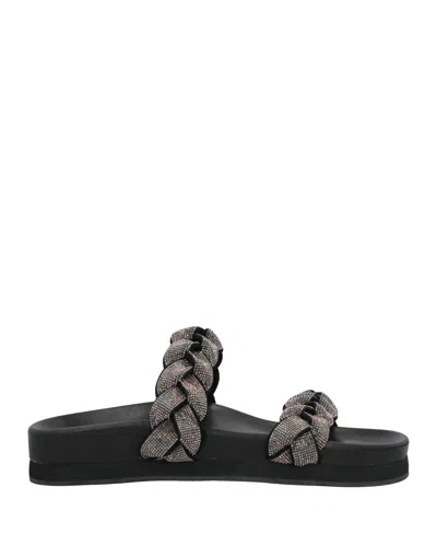 Lola Cruz Sandals In Black