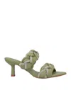 Lola Cruz Sandals In Green