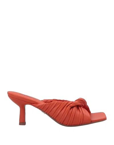Lola Cruz Sandals In Orange