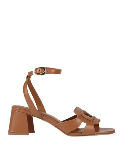 Lola Cruz Woman Sandals Tan Size 8 Leather In Multi