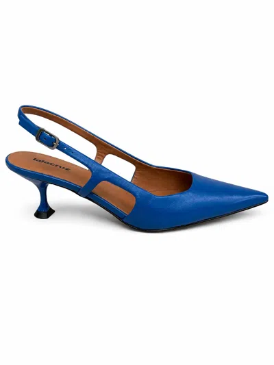 Lola Cruz Women's Berenice Pointed Toe Heel In Blue