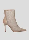 Lola Cruz Women's Gilda Ankle Booties In Nude In Brown