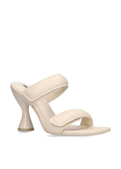 Lola Cruz Women's Treviso Heels In Off White