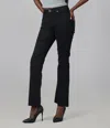 Lola Denim Billie-blk High Rise Bootcut Jeans In Blue