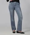 Lola Denim Billie-wi High Rise Bootcut Jeans In Gray