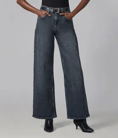 Lola Denim Colette-gg High Rise Wide Leg Jeans In Blue
