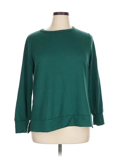 Pre-owned Lola Getts Pullover Sweater In Green