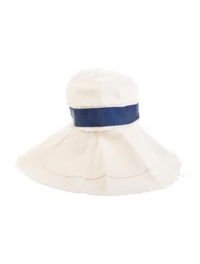Pre-owned Lola Hats Tan Bucket Hat With Grosgrain Trim In Neutral