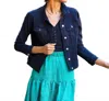 Lola Hats Women's Cara Jacket In Black In Blue