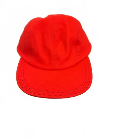 Lola Hats Women's Snap Cap In Tomato In Red