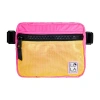 Lola Hippie Neon Womens Adjustable Straps Fanny Pack In Pink