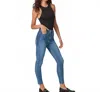 Lola Jeans Alexa Skinny Jeans In Costal Blue Wash In Blue