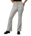 Lola Jeans Alice High Rise Flare Jeans In Mid Ash In Multi
