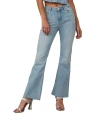 Lola Jeans Alice High Rise Flare Jeans In True Denim